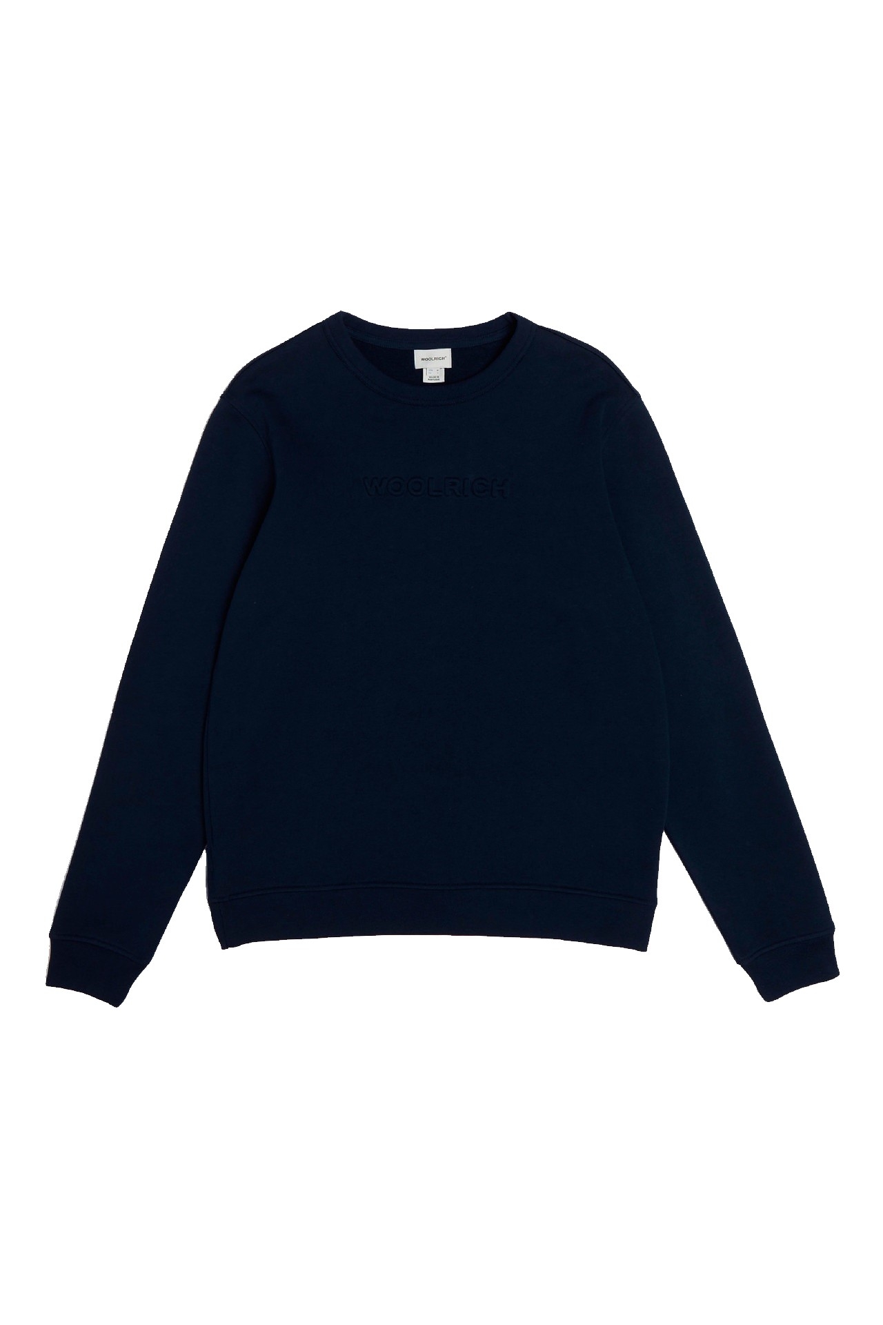 Luxury Crew Neck Sweatshirt Melton Blue