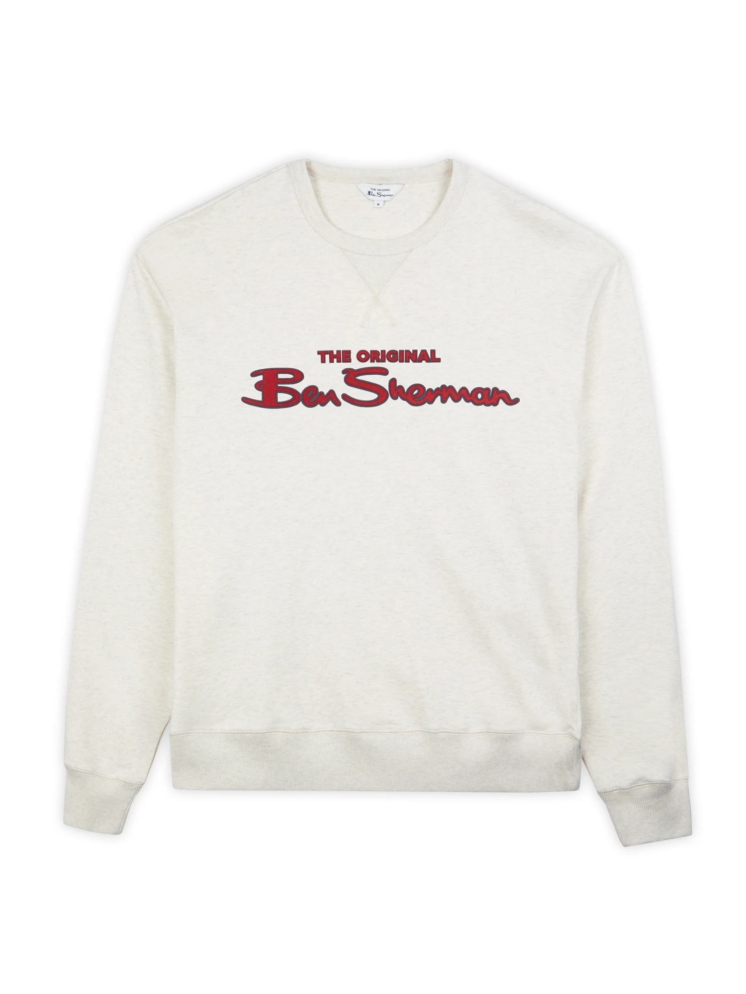 Ben Sherman Logo Sweatshirt Ecru