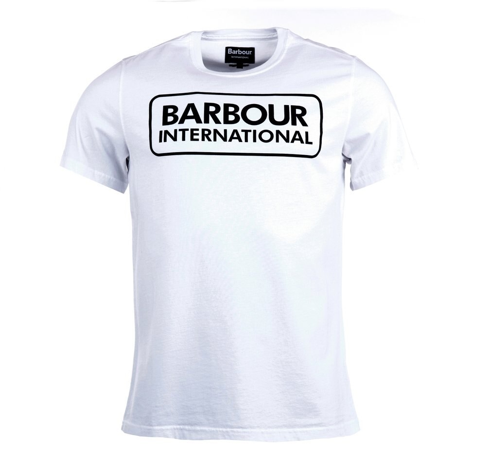 Barbour Graphic Tee White