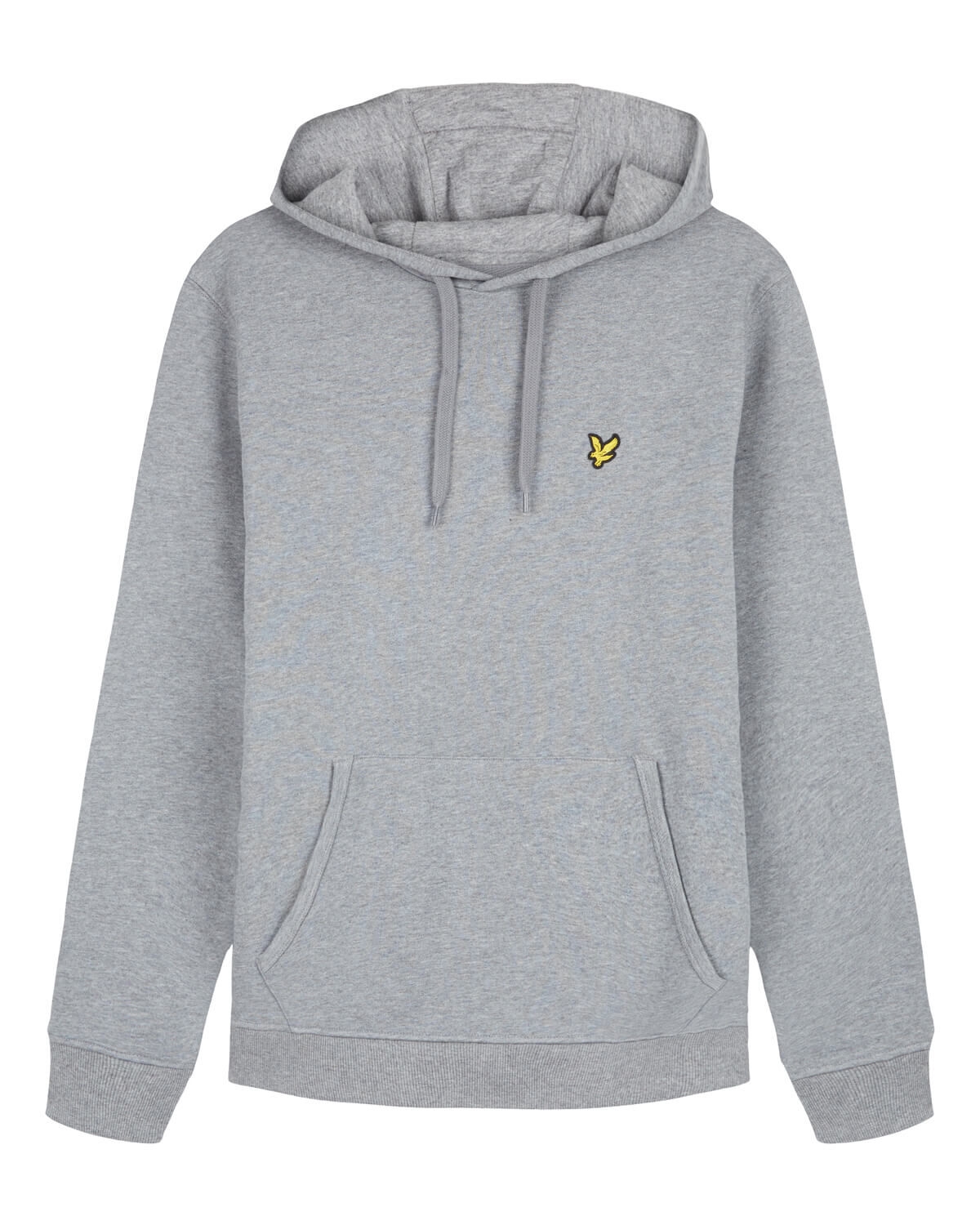 Lyle and Scott Pullover Hoodie Mid Grey Marl