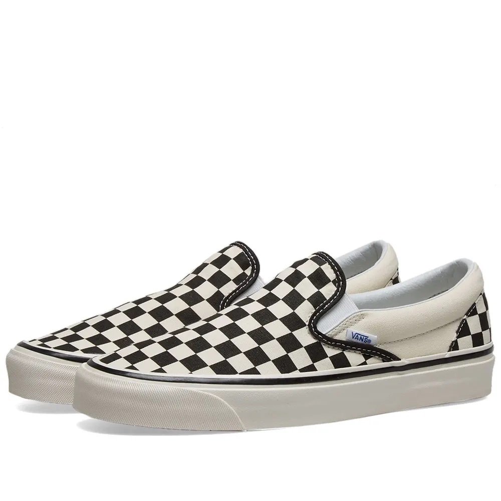 Vans  Ua Classic Slip On 98 Dx Checkboard Black & White Shoes