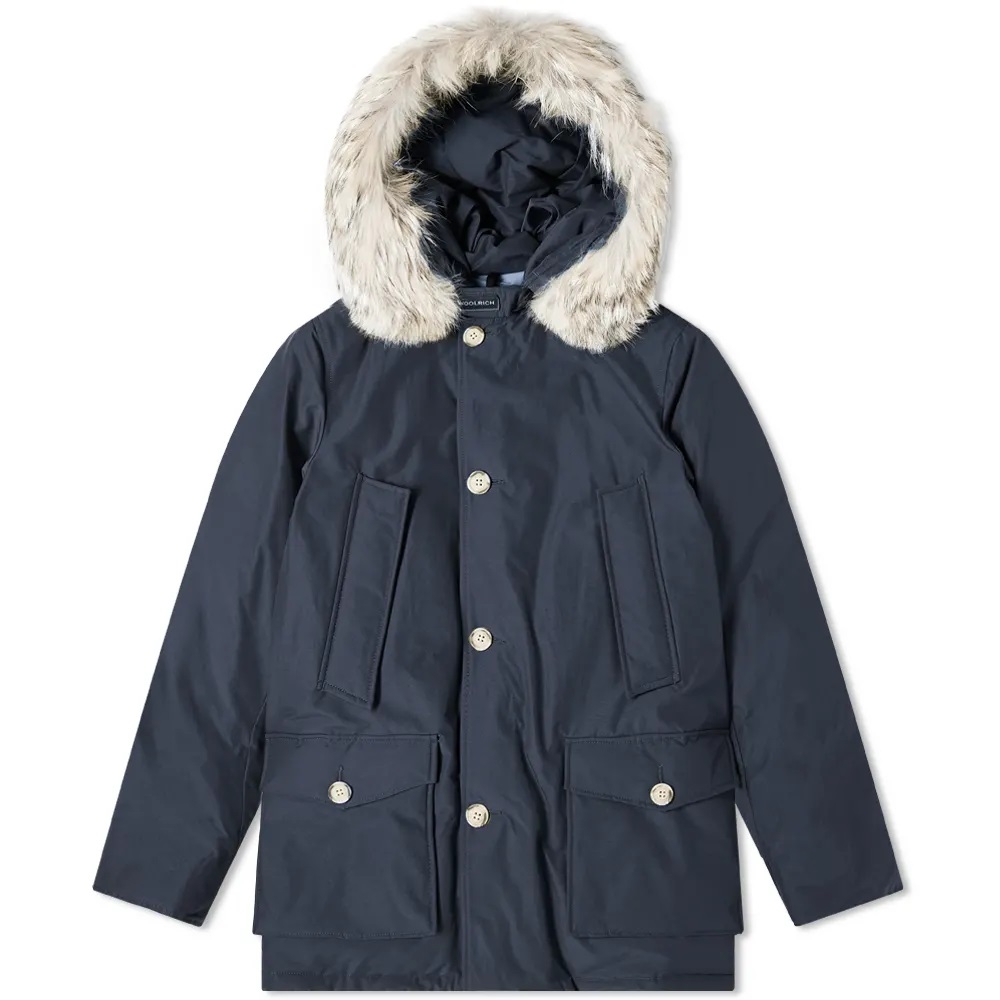 Arctic Parka Df Melton Blue