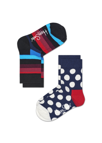 Happy Socks  2-pack Big Dot Socks Kstr02 6001