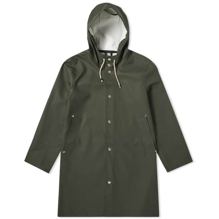 Stutterheim Stockholm Raincoat Green