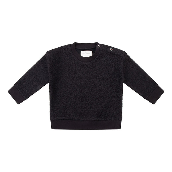 Little Indians Boxy Sweater - Black