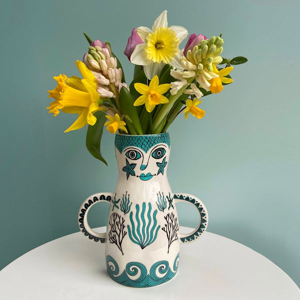 Vase Lady Turquoise Kelpie