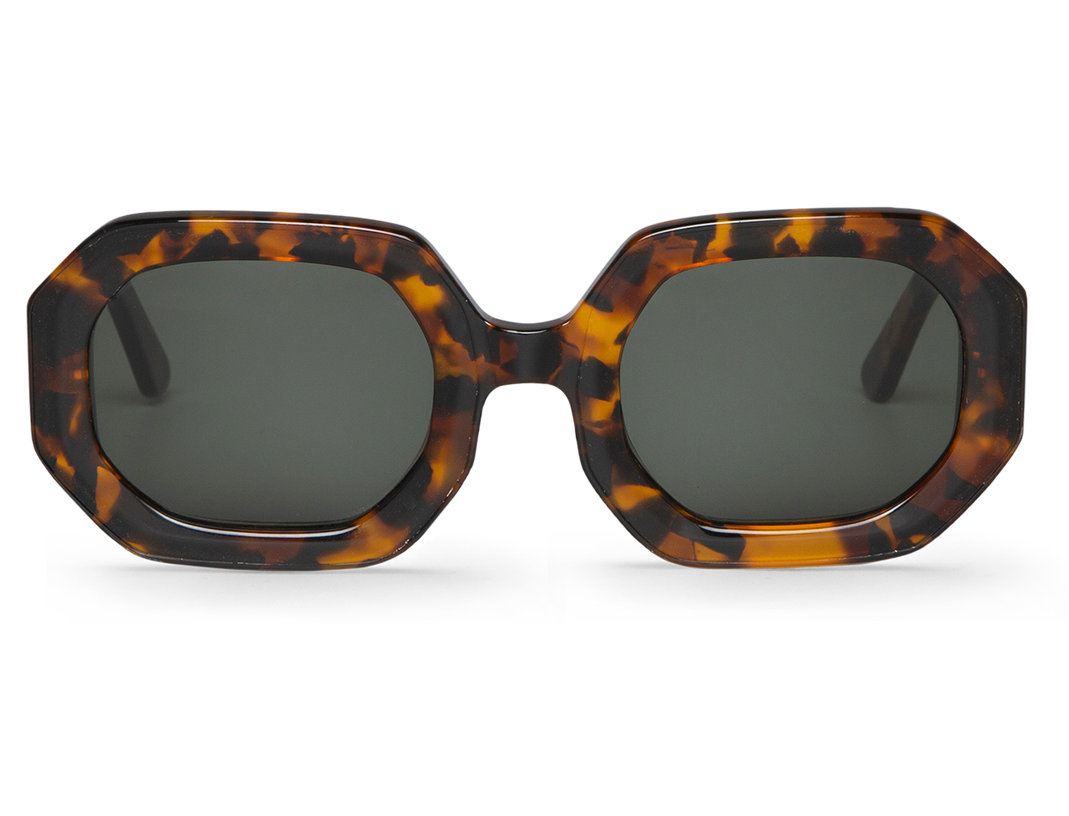 MR BOHO Cheetah Tortoise Sagene Sunglasses with Classical Lenses