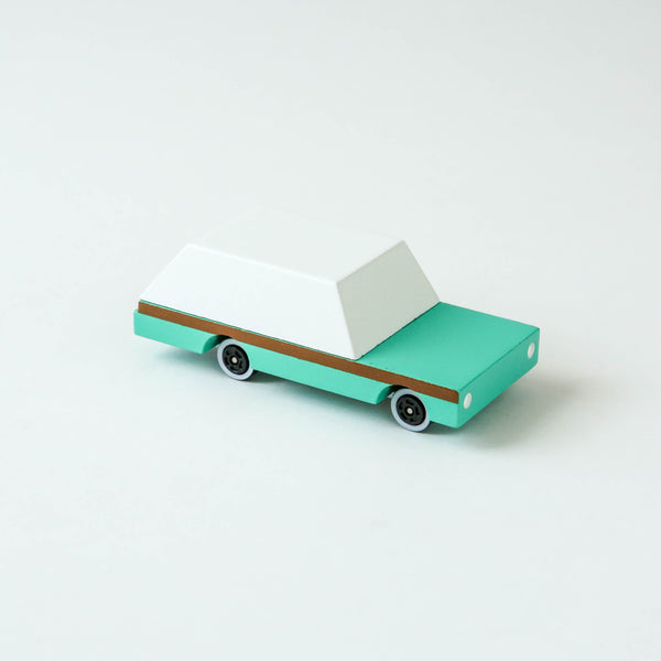 Teal Wagon Toy