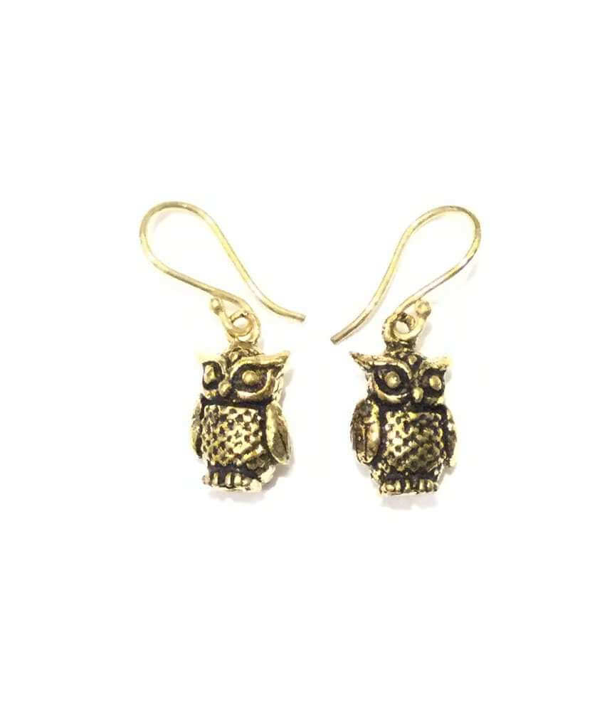 Mini Owl Earrings