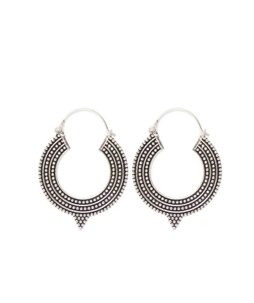 Urbiana Aztec Hoop Earrings