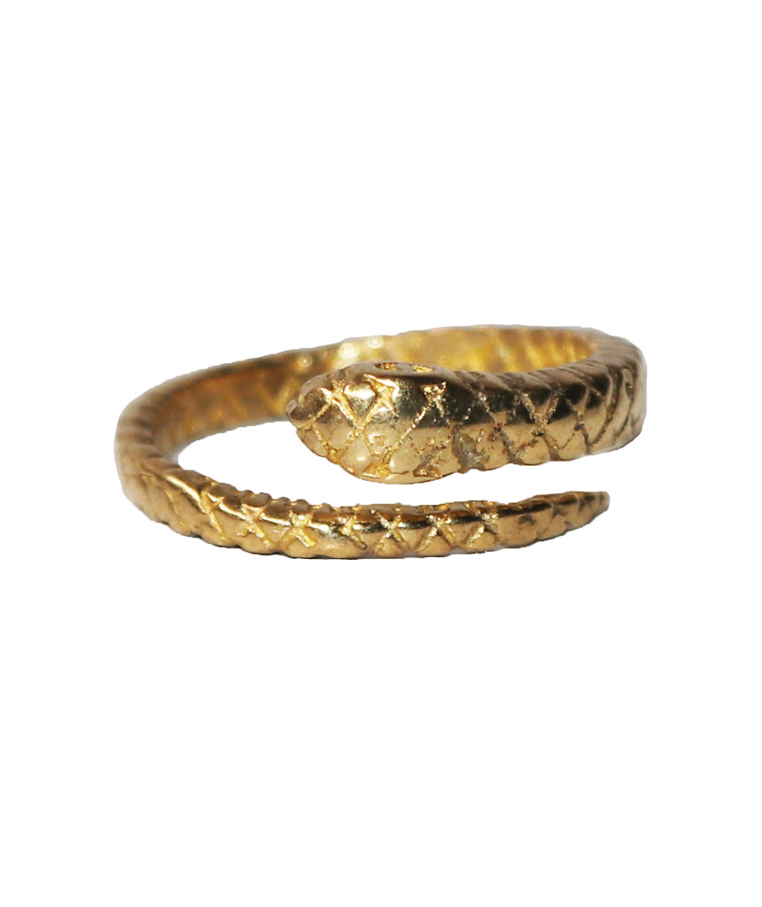 Urbiana Elegant Adjustable Snake Ring