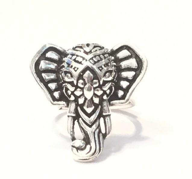 Elephant Head Ring IV5322