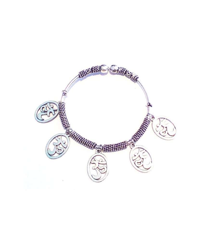 Urbiana Charm Silver Bracelet