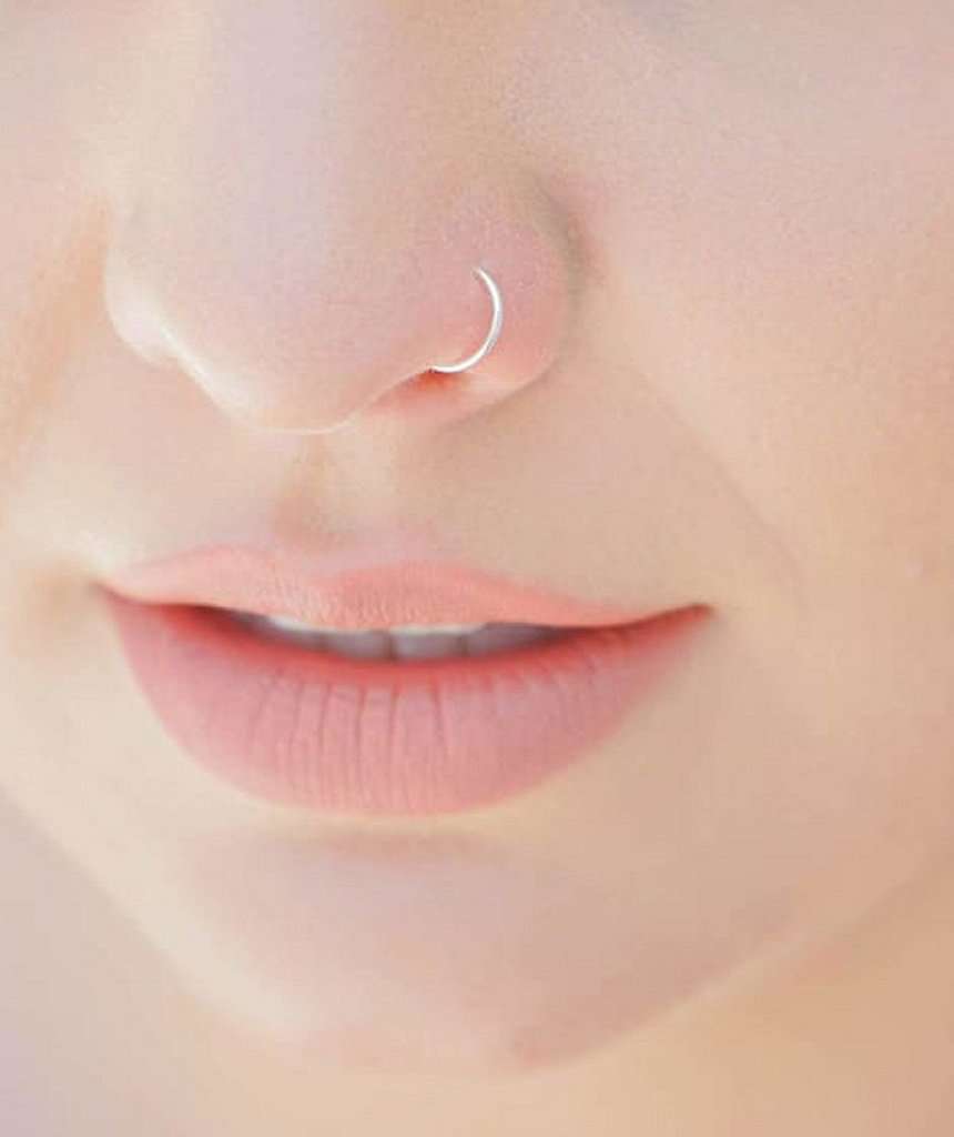 Urbiana Sterling Silver Nose Ring