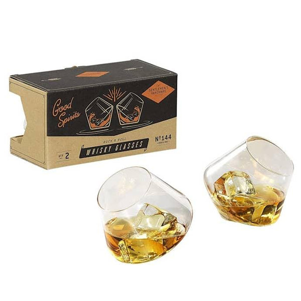 Gentlemen's Hardware Rock & Roll Whisky Glasses