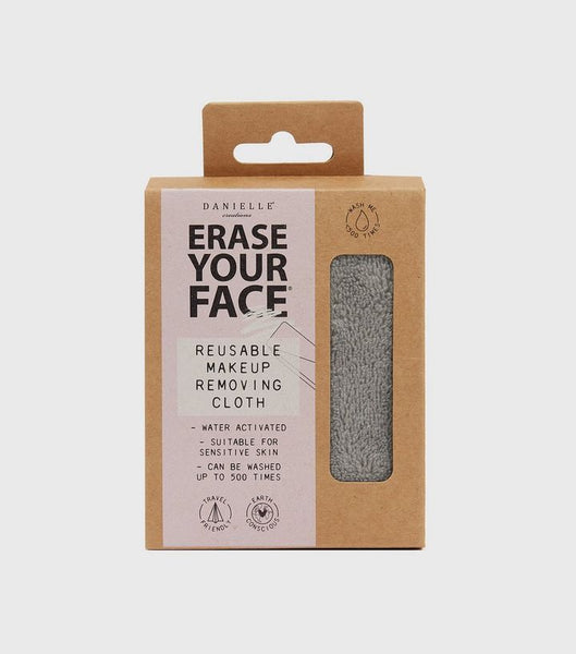 Danielle Creations Grey Erase Your Face Makeup Removing Cloth