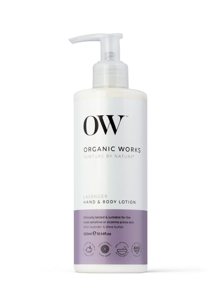 Organic Works Lavender Hand & Body Lotion