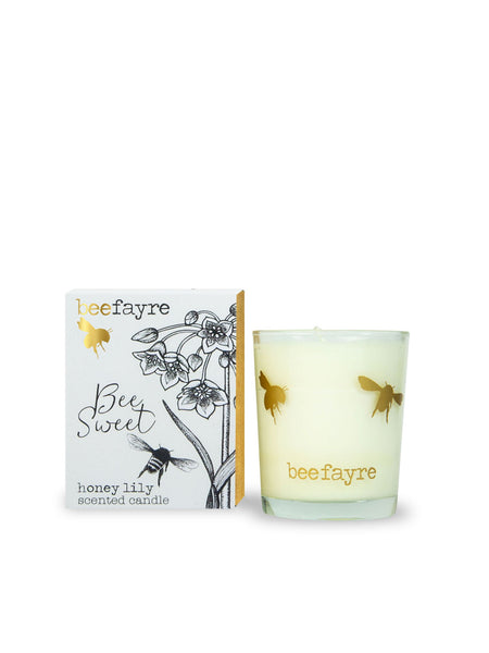 beefayre Be Sweet Honey Lily Small Scented Candle