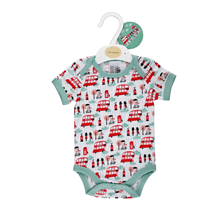 London Bus Baby Vest 0-6 Months