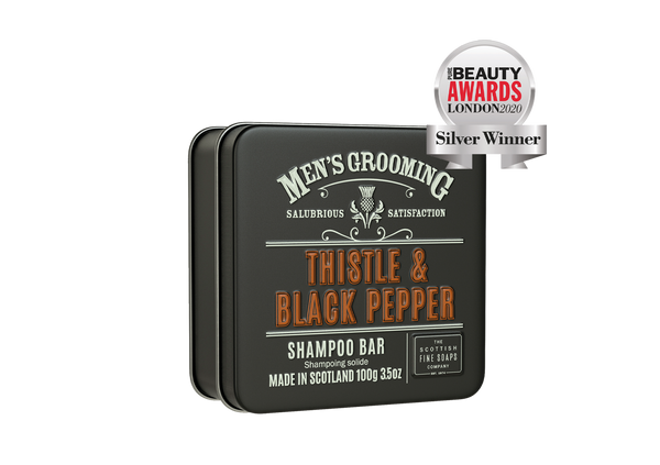 The Scottish Fine Soaps Company Thistle & Black Pepper Shampoo Bar