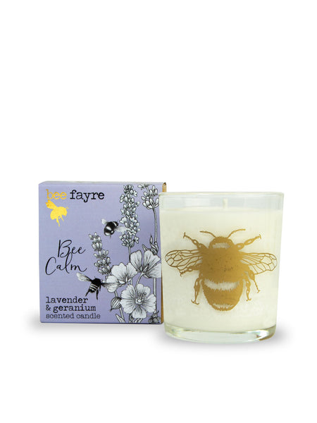 Be Calm Lavender & Geranium Large Scented Candle