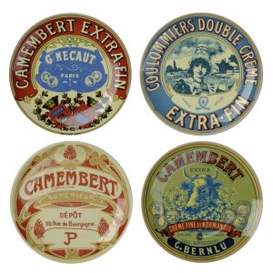 BIA - Set Of 4 Classic Camembert Canape Plates