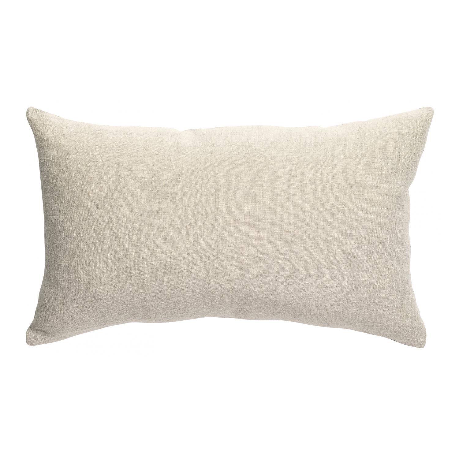 Vivaraise Zeff Linen Cushion, Natural, 30x50cm