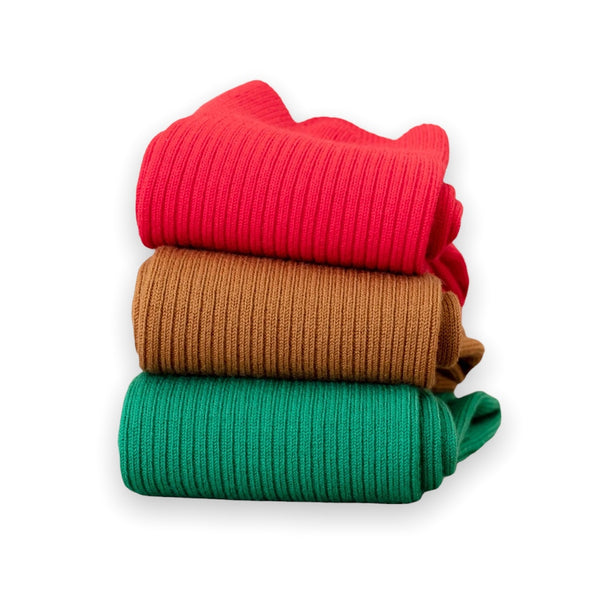 Crew Rib Merino 3-pack - Madrid