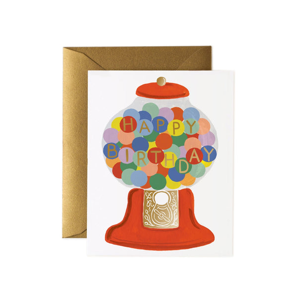 Rifle Paper Co. Birthday Card Gumball