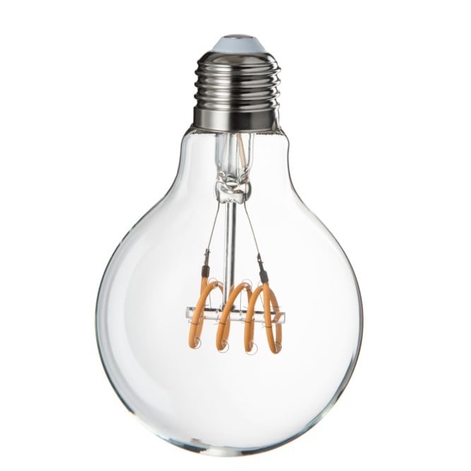 Medium Transparent LED E27 Quad Loop Bulb