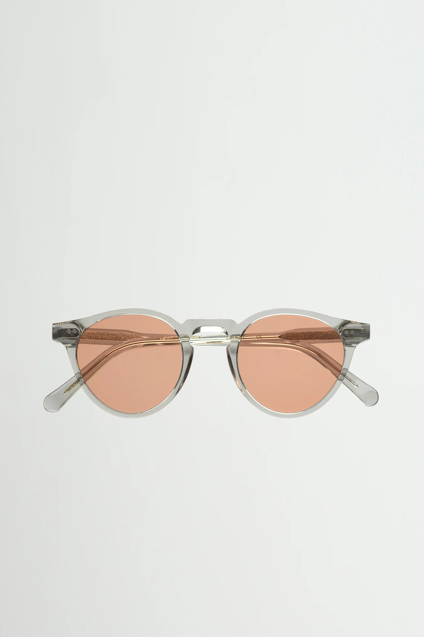 Monokel Eyewear Forest Grey - Orange Solid Lens Sunglasses 
