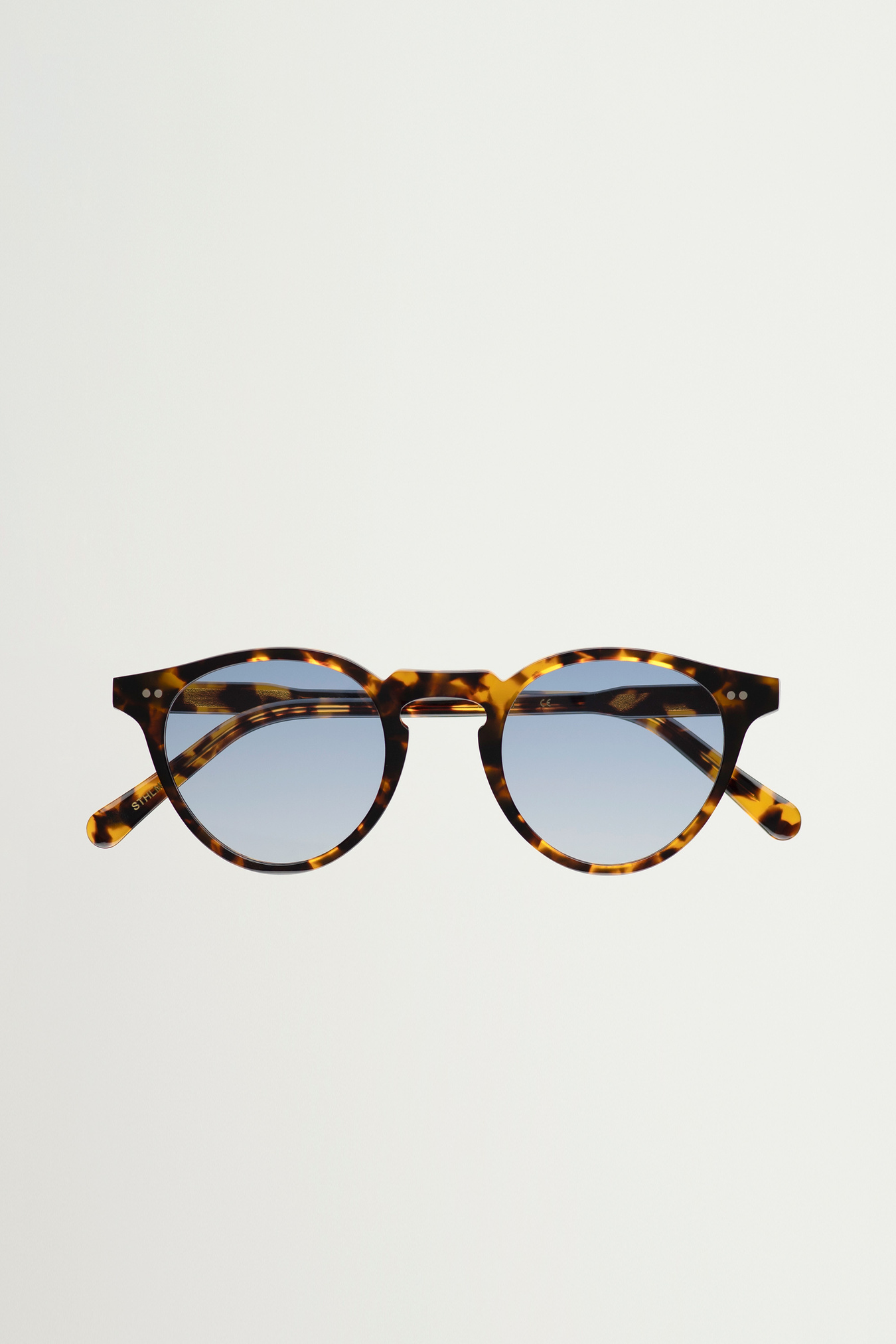 Monokel Eyewear Forest Havana - Blue Gradient Lens Sunglasses 