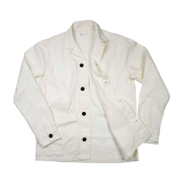 Pine Canvas Overshirt - Star White