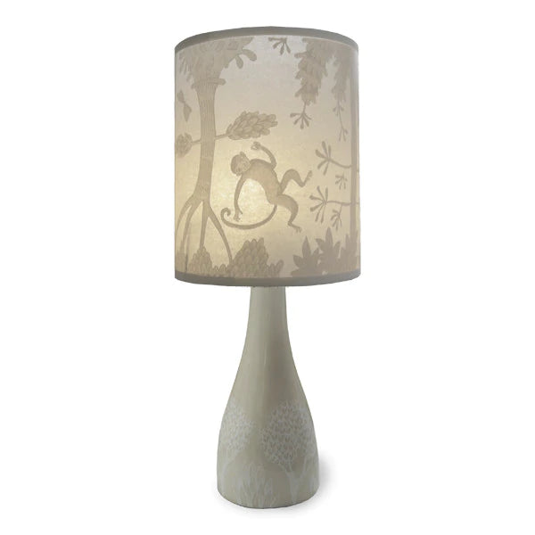 Cream & White Linden Lamp Base