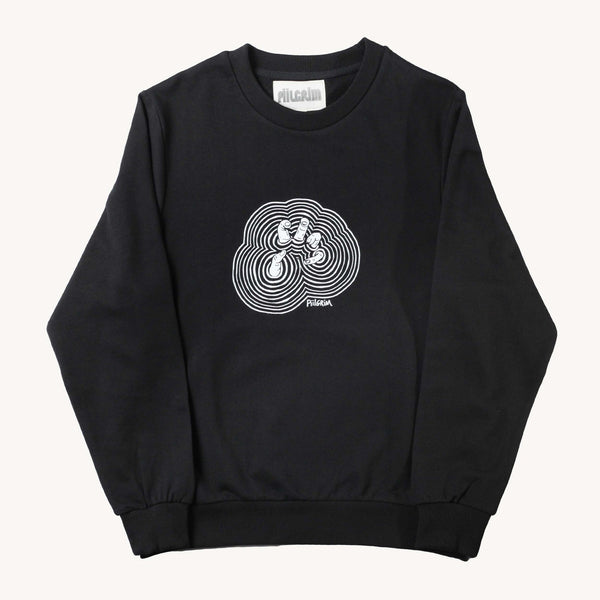 Bubble Sweatshirt - Black