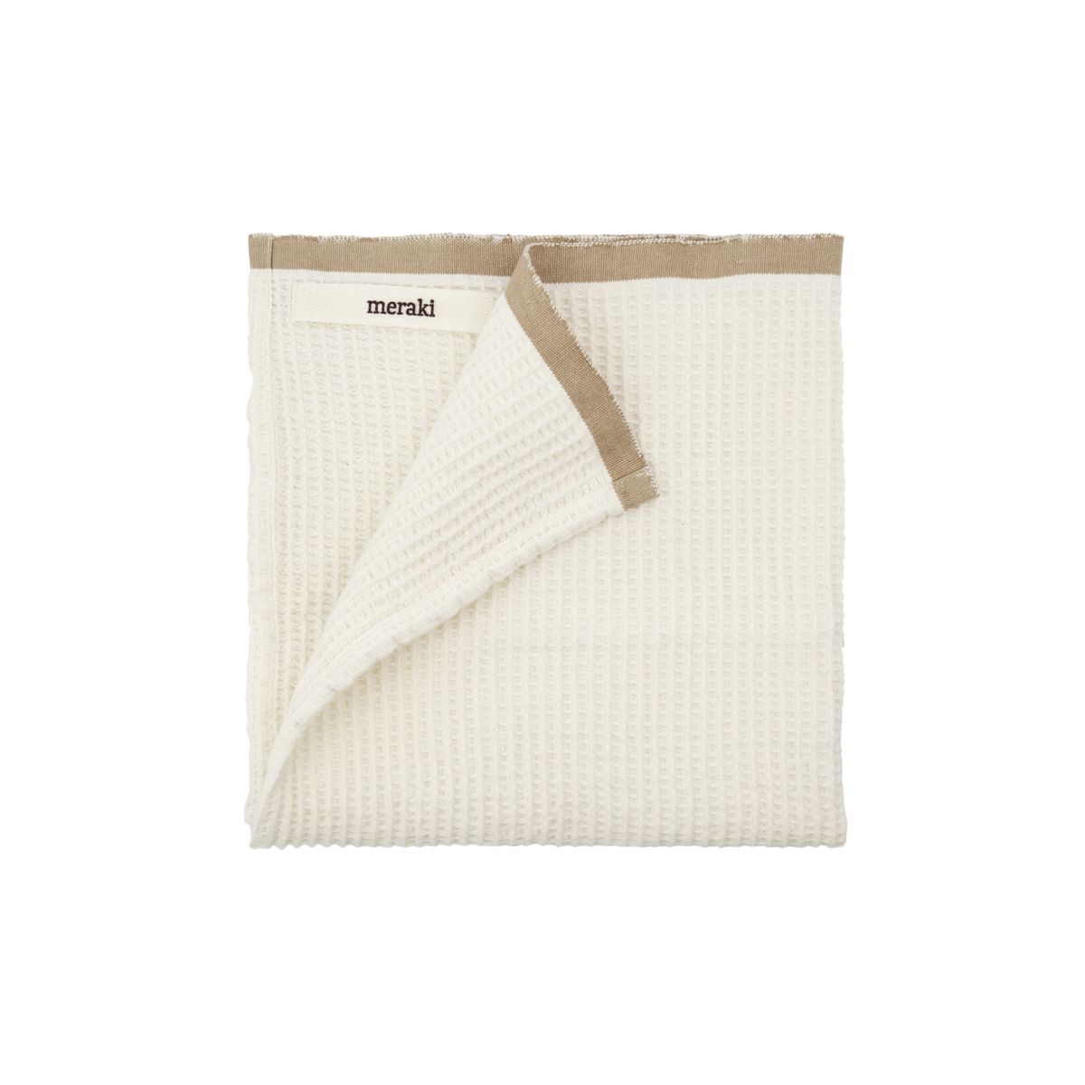 House Doctor Set of 2 Large Cotton Kitchen Cloth in Sand