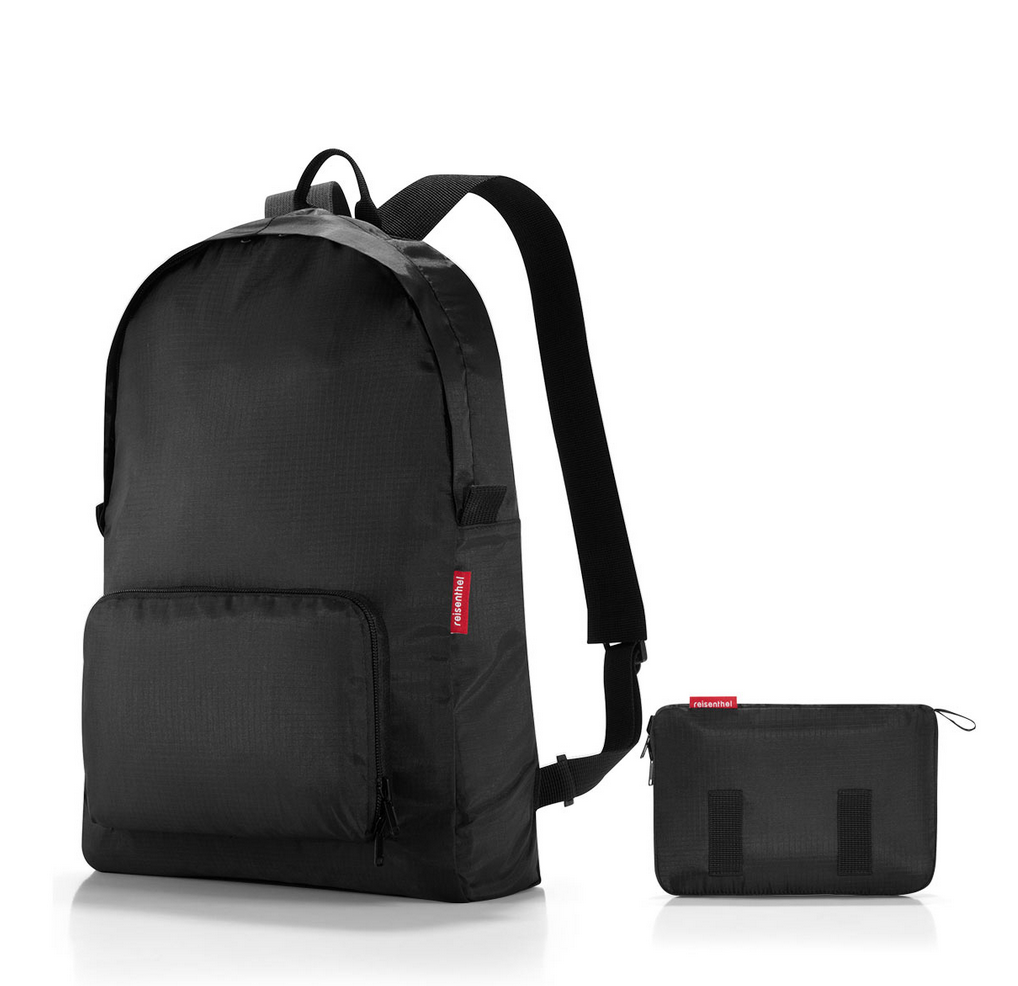 Reisenthel  Black Mini Maxi Unisex Rucksack Bag