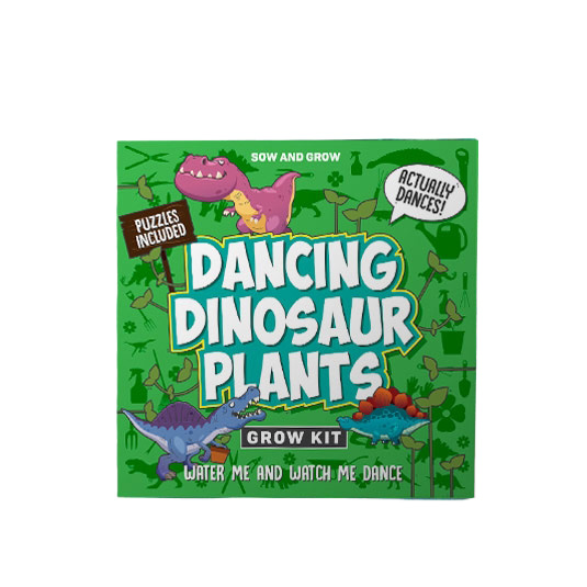 Gift Republic Dancing Dinosaur Plant Grow Kit
