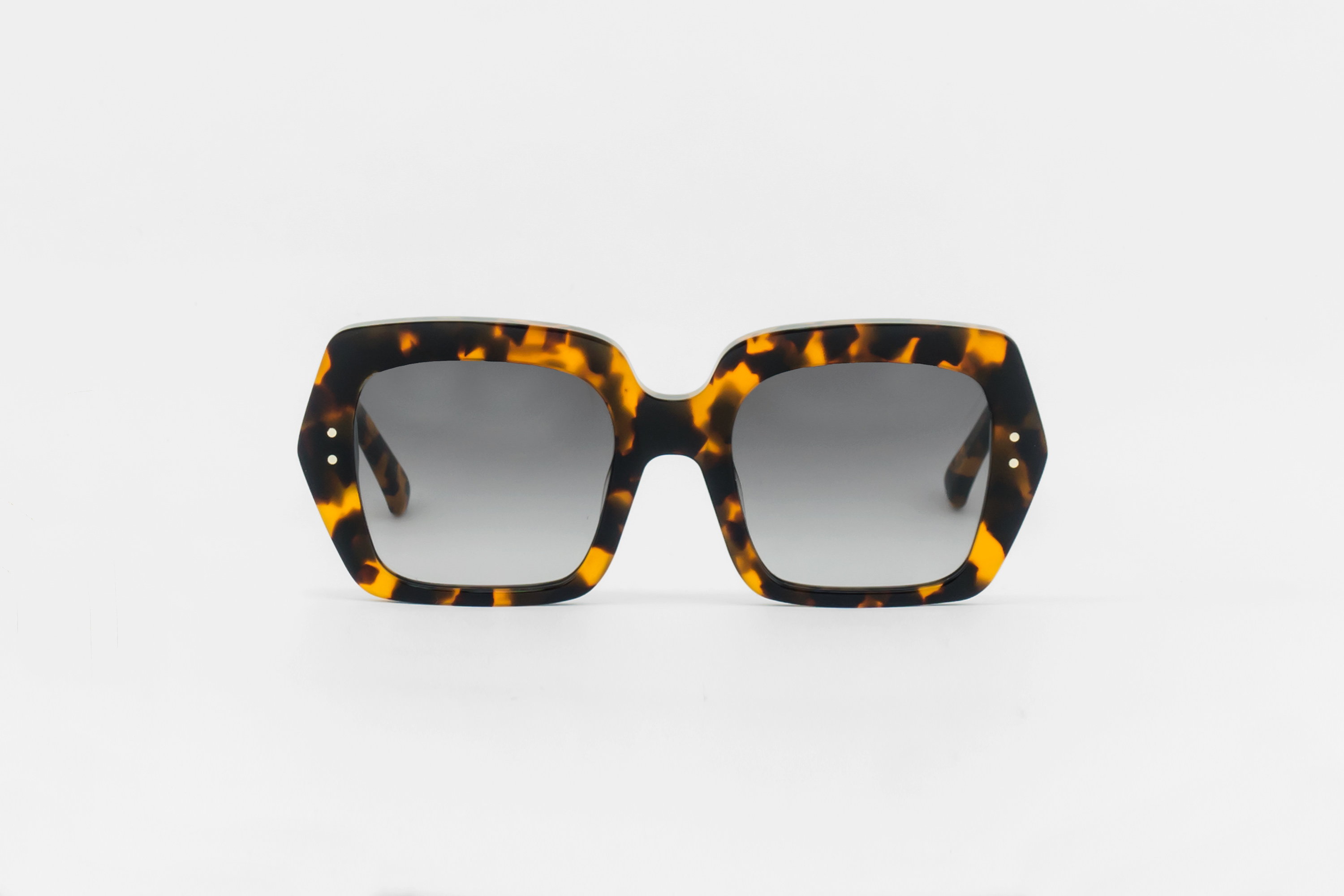 Monokel Eyewear Kaia Havana / Grey Gradient Lens Sunglasses