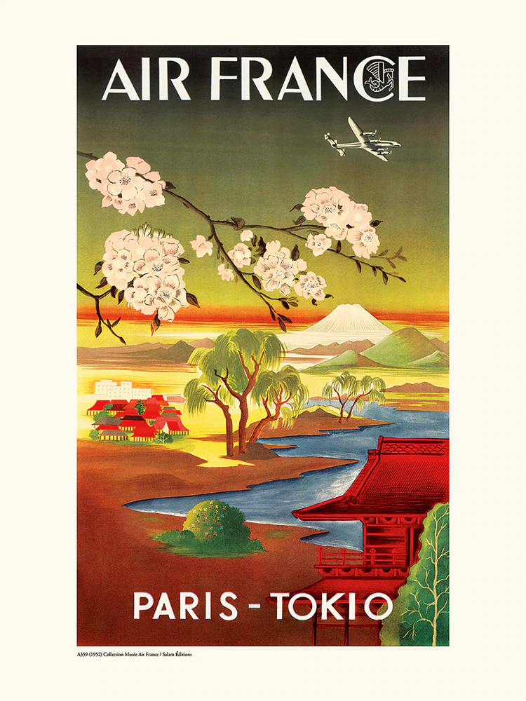 AIR France Air France / PARIS TOKIO A359 Poster
