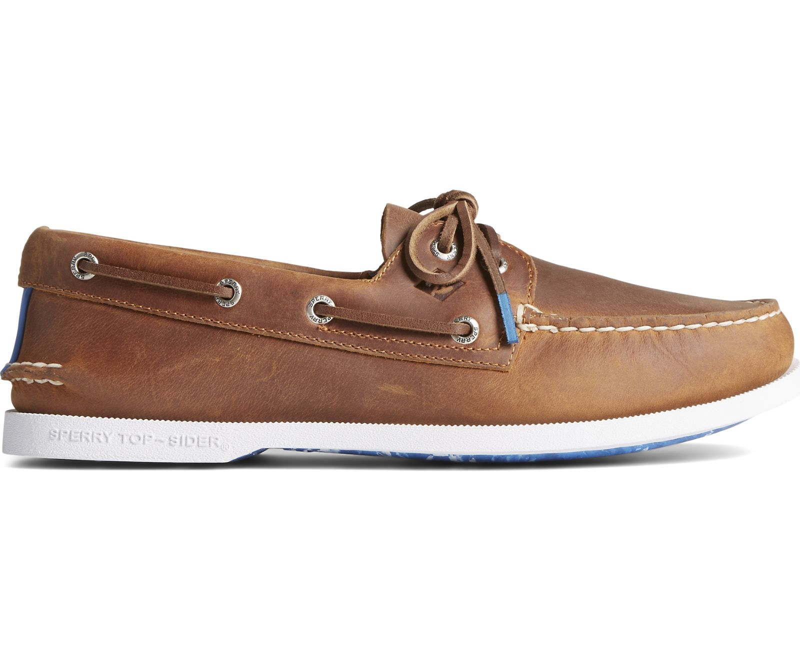 Sperry Topsider Authentic Original 2-eye Pullup Tan