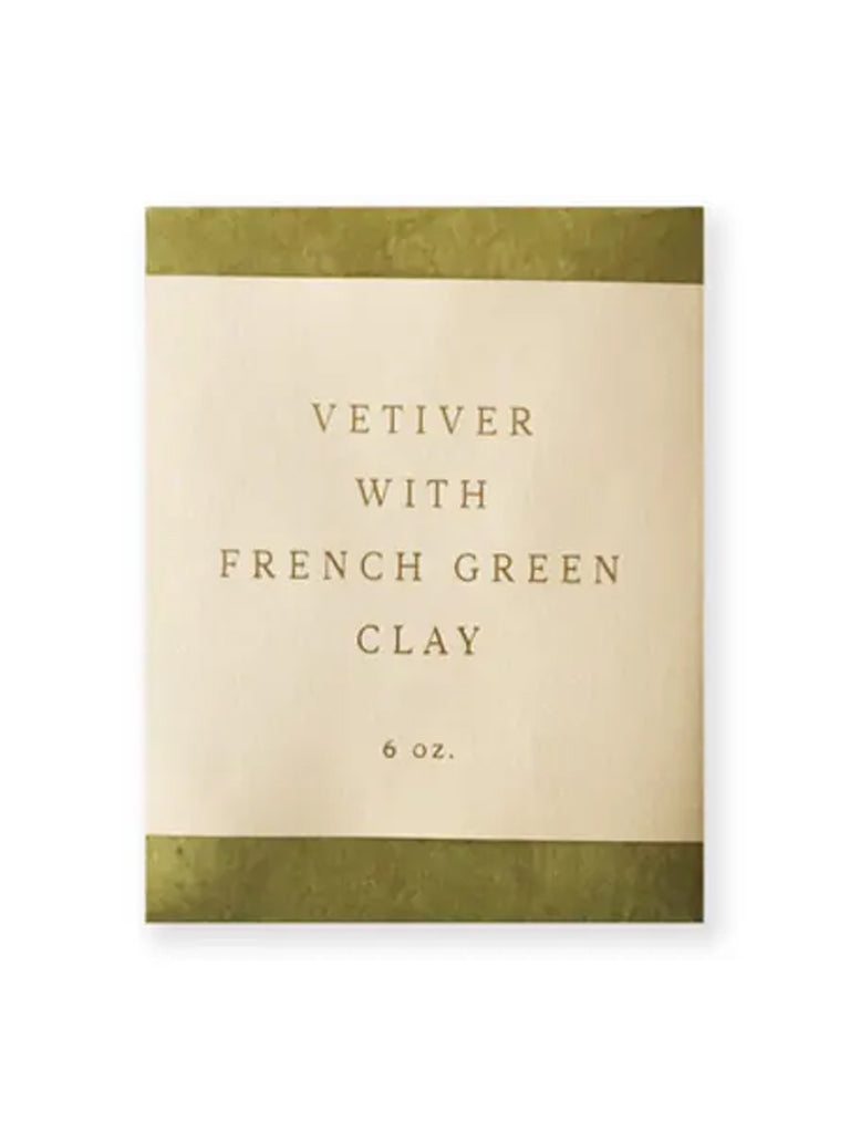 Vetiver With French Clay Soap