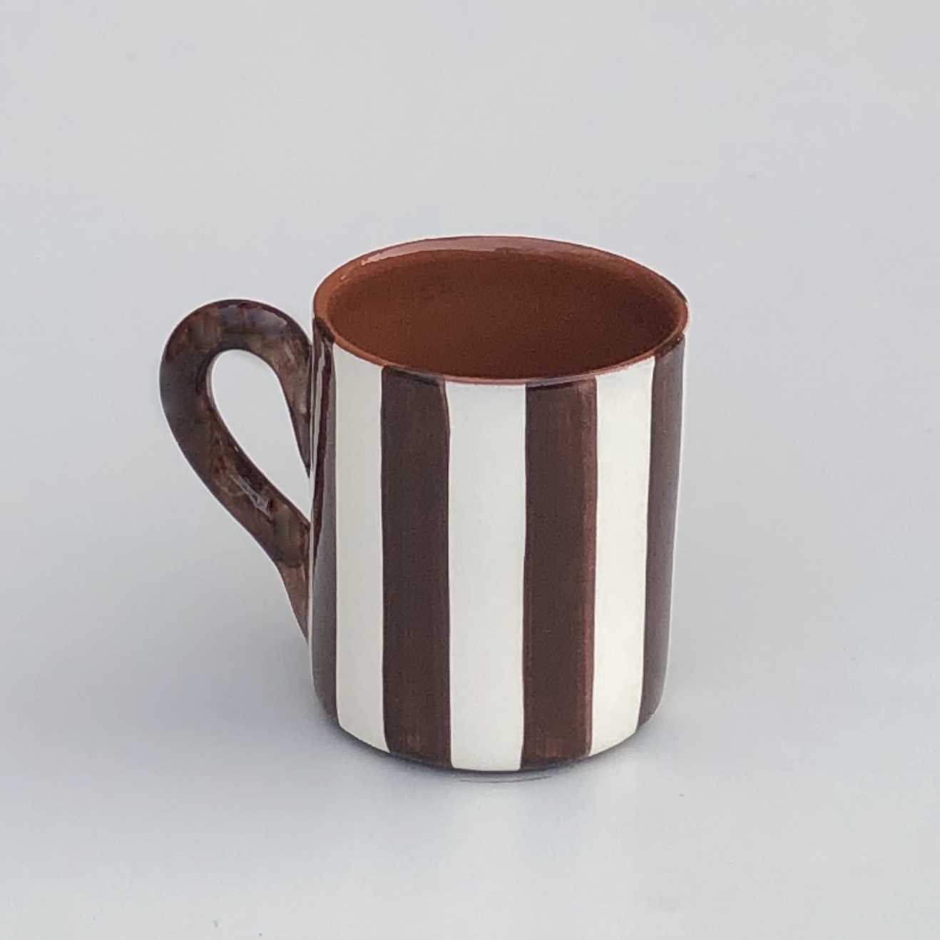 Casa Cubista Ceramic Striped Mug