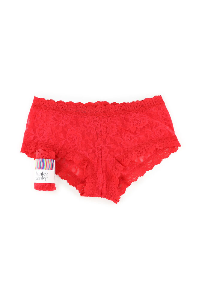 Signature Lace Boyshort - Deep Sea Coral