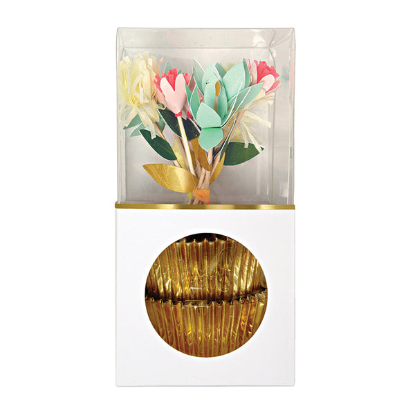 Meri Meri Flower Bouquet Cupcake Kit