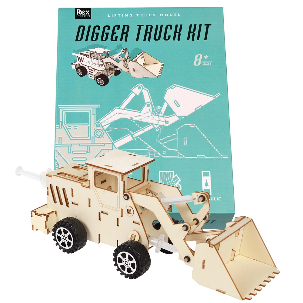 Rex London Make Your Own Hydraulic Digger Truck Kit
