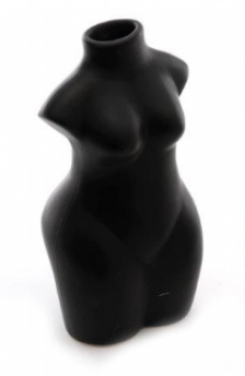 Lark London Silhouette Vase Small Black