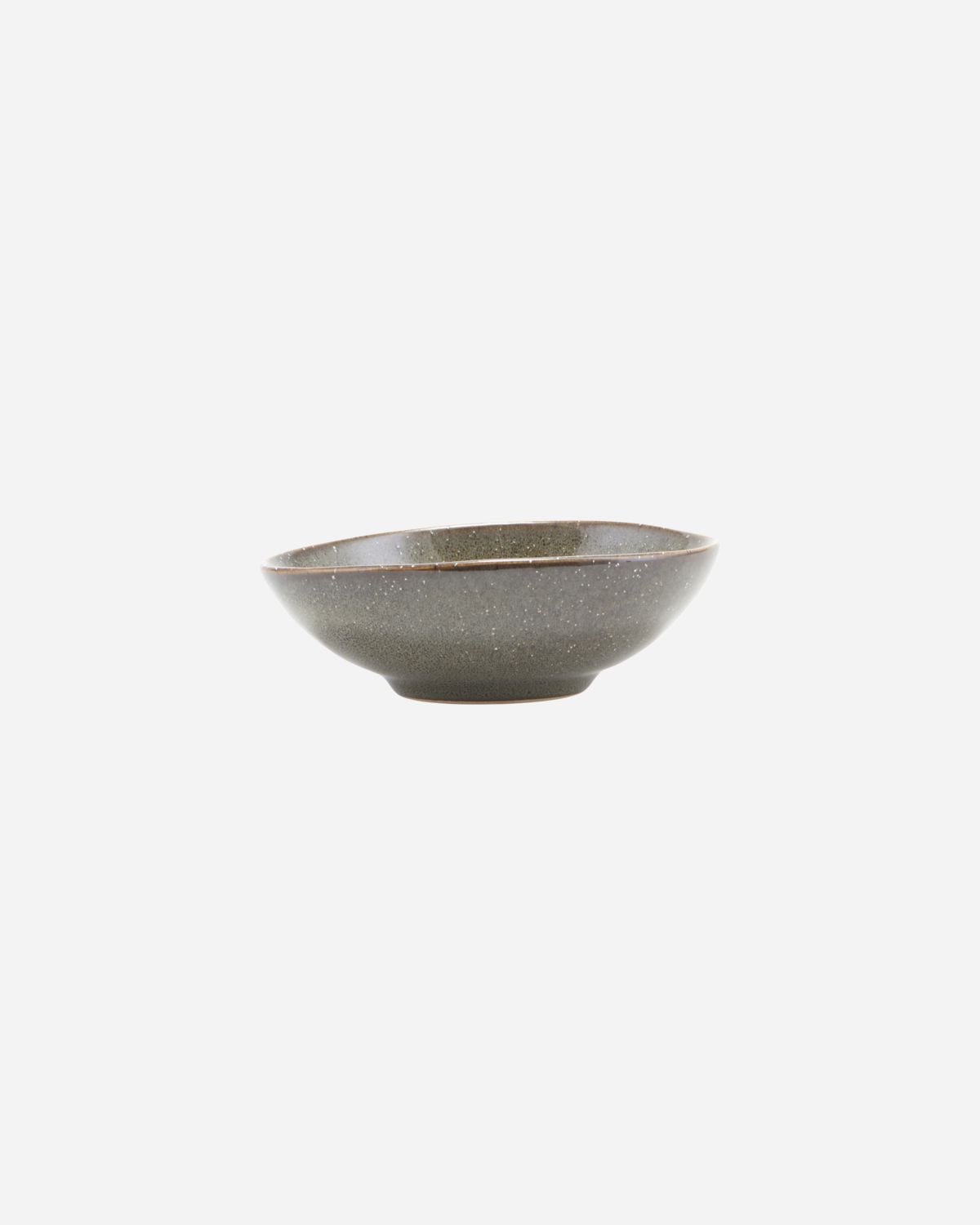House Doctor Small Bowl Lake Green Brown