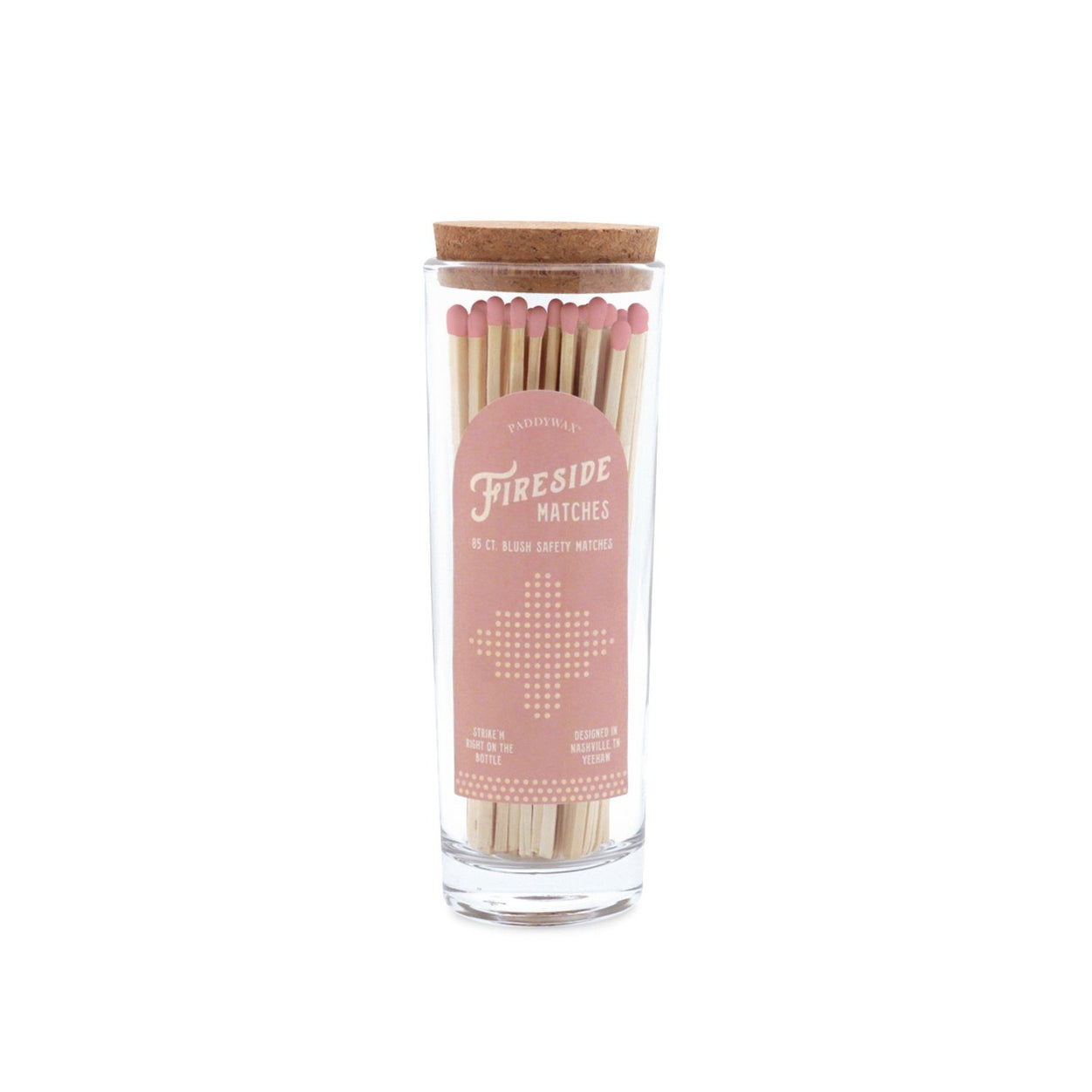 Paddywax Fireside Safety Matches - Blush