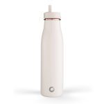 Milk White 500ml Insulated Bottle